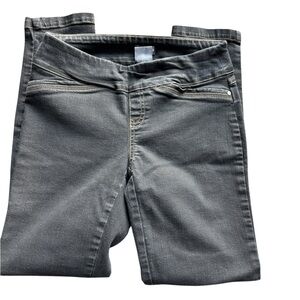 Van Heusen Women's Charcoal Black Stretch Jeggings, Sz 2